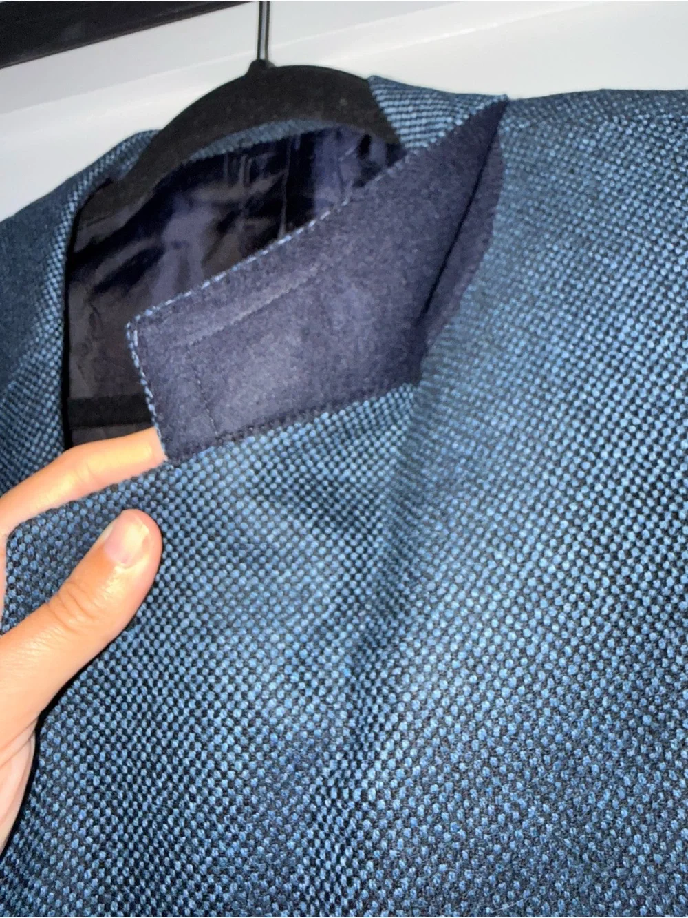Brioni Harris Tweed Navy Jacket